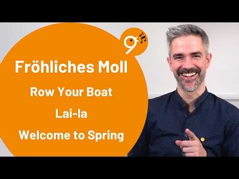 Einsingen um 9 (20.2.26) mit Benjamin, Fröhliches Moll, Row Your Boat, Lai-la, Welcome to Spring