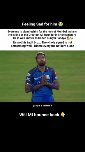 The Loneliest Captain 💔 Hardik Pandya vs The World #ipl2026 #honda125 #mivspbks