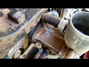 Surging Kawasaki engine and popping