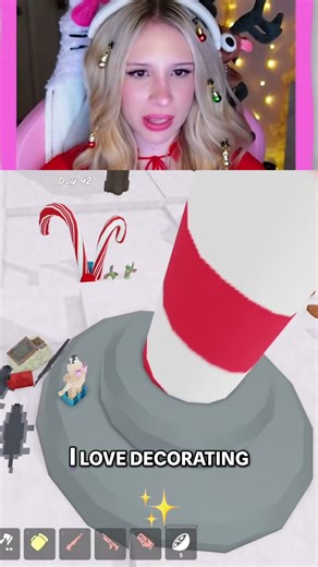 42 Days In Roblox Winter Wonderland: Almost DONE! #shorts