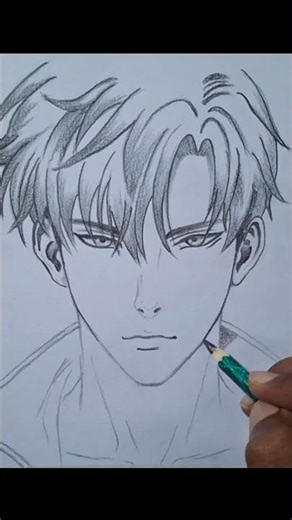 How to Draw Sung Jin-Woo Like a Shadow Monarch 🔥⚔️ #shorts