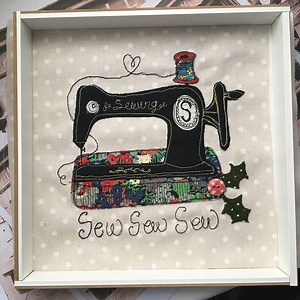 Sketching with my sewing machine needle. | Sew Lovely | Facebook