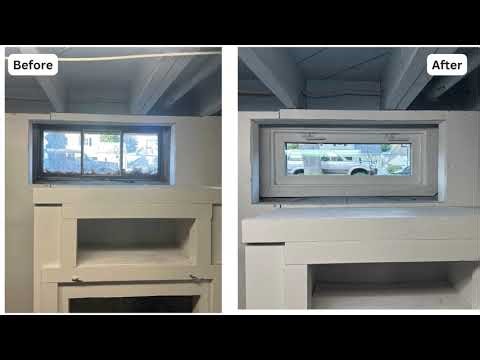 Harvey Vinyl Hopper Window Project in Stratford, CT