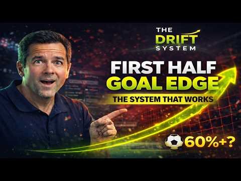 The ONLY First Half Goals Betting Strategy You Need (In-Play)
