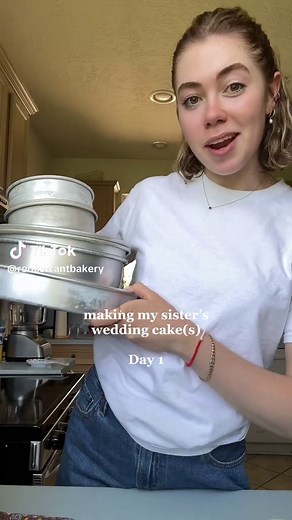 Lemon Raspberry Wedding Cake: Day 1 Creation