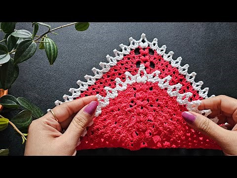 Quick & Easy Crochet Square Pattern Tutorial: Perfect for Beginners | Step-by-Step Guide #crochet