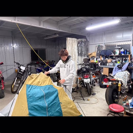 Garage44 on Instagram: "毎年恒例のセヤキャン△今回はバイク小屋でバイクに囲まれて幸せキャンプ🥰 #せやキャン #せやキャン△ #ゆるキャン #ゆるキャン△ #ゆるきゃん #YuruCamp #LaidBackCamp #志摩リン #各務原なでしこ #野クル #キャンプ女子 #聖地巡礼 #ゆるキャン聖地巡礼 #キャンプ #ソロキャンプ #デイキャンプ #キャンプ飯 #アウトドア #アウトドアライフ #キャンプギア #焚火 #焚き火 #バイクキャンプ #キャンプ好きと繋がりたい #バイク #ツーリング #モトブログ #キャンプツーリング #バイク好きと繋がりたい"