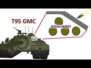Ju-87 Junkers vs T95 GMC | Armor Penetration