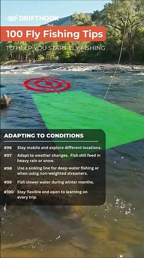 100 Beginner Fly Fishing Tips - Tips 96-100 #shorts
