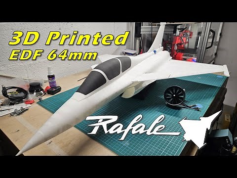 Dassault Rafale RC 3D Printed - 64mm EDF - Part 1