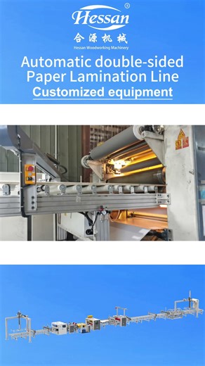 Dual-Side Flat Laminating Machine – Full Automated paper Lamination Process!