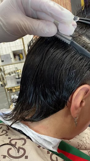 One of my favorite techinques 💈 #fyp #foryou #cutnline #the_barbers_son #barber #hair ANELLO DENTATO ! SPETTACOLARE 🪒🪒