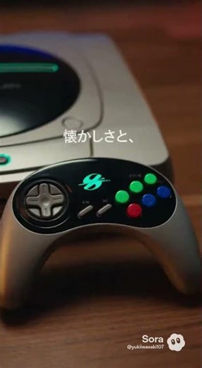 【AI動画】もしもセガサターンが復活したら #sora2