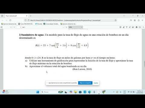 Aplicación de la Integral definida -Matlab