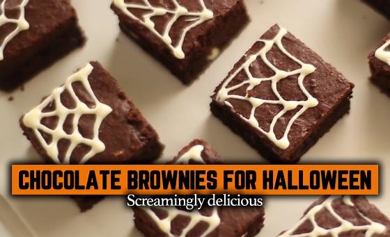 I dare you to make these spooky Halloween brownies!