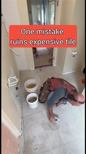 Follow @luc_construction One mistake can ruin expensive tile. Learn the right timing for grout removal