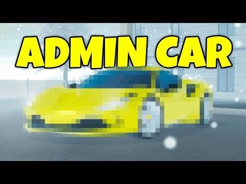 I Drove an ADMIN-ONLY Car in ERLC!