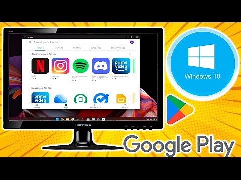 Como INSTALAR PLAY STORE en WINDOWS 10 (Android en tu PC)