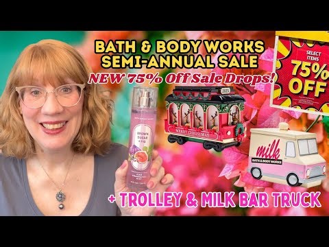 Bath & Body Works New 75% Off Sale Drops for Semi-Annual Sale!