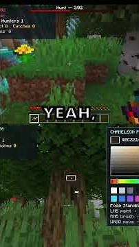 You can play Meccha Chameleon in Minecraft now! #mecchachameleon #minecraft