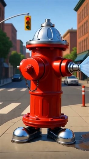The Fire Hydrant's Dance #petshub #youtubeshorts #shorts #shortvideo #like #creative #trending