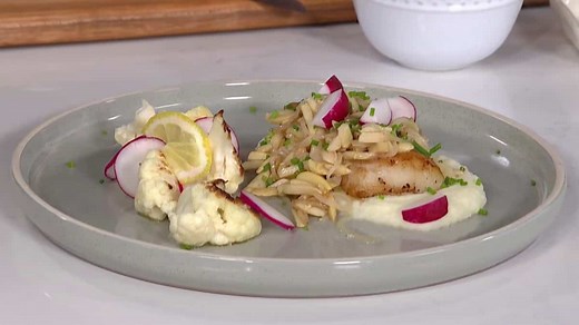 Filet de morue amandine de Hugo Saint-Jacques