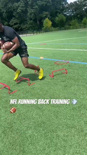 NFL Running Back Training 💨🏈 | Elite RB Drills for Speed, Cuts & Game-Day Performance