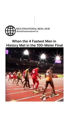 🌎 MULTINATIONAL REEL HUB on Instagram: "The 100-meter final at the London 2012 Olympics was a historic moment in athletics. Usain Bolt, already a legend of the sport, successfully defended his Olympic title, setting a new Olympic record with a time of 9.63 seconds-just 0.05 seconds slower than his world record. This race was remarkable not only for Bolt’s impressive victory but also for the fierce competition he faced. Yohan Blake, the 2011 world champion, was seen as a major threat to Bolt, es