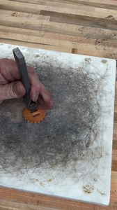 Custom double punch tool for leatherwork: Handmade saddle maker upgrade