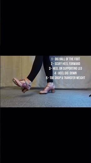 Beginner Tap Dance Tutorial for all ages. 5 count riff #subscribemychannel #dancetutorial #beginner