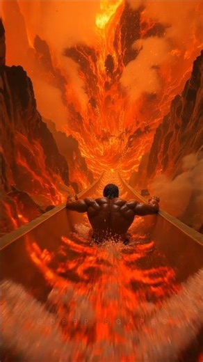 He took the Slide Straight to Hell 😱🔥 #shorts