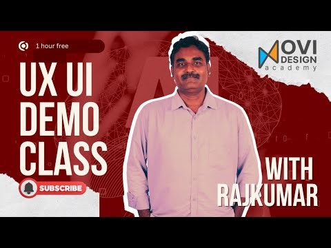 UX UI Free Demo Classs in Tamil Ovi Design Academy, Learn the Basic first.