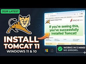 How to Install Apache Tomcat 11 on Windows (2026) | Tomcat Installation Step-by-Step Guide