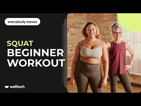 Squat Workout for Beginners | How to Lift & Shape Your Glutes and Legs | Welltech