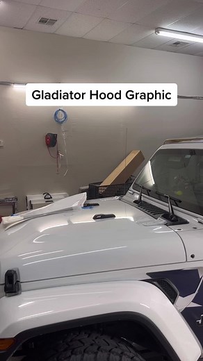 #myristorantecreation We are the Jeep Sticker Pros! #jeepgladiator #jeepgraphics #jeepstickerpros #graphicdesign #stickershop #vinylwrapsokc #okcjeep #womanownedbusiness #wraplikeagirl #okccarwraps #jeep