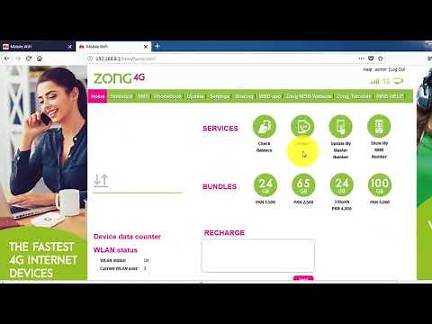 How to Check Remaining MBs in Zong 4G Device