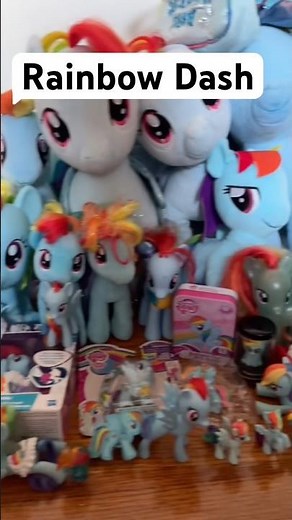 Rainbow Dash MLP Collection #mylittlepony #mlp #mlps #pony #toys