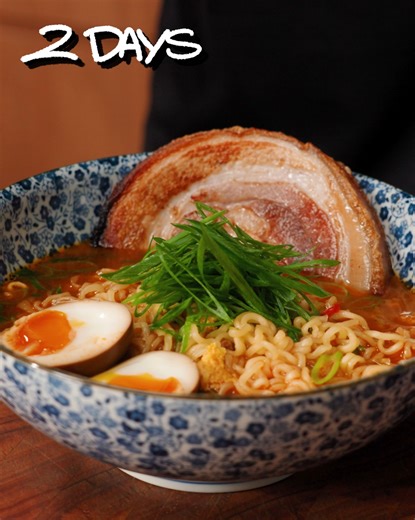 Packet Ramen Level 5... 2 days! | Andy cooks