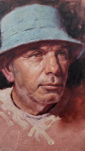 1.6K views · 351 reactions | Hey everyone! Here's a video explaining my painting process from beginning to end. I hope this is helpful to you and gives some insight into layering a painting. This video was recorded as part of a 3 hour demonstration. I turned it into a longer painting in order to focus on detail and refining things. . . . . #portraitpainting #portrait #allaprima #oilpainting #traditionalpainting #artteacher #paintingtutorial | Lewis Meda Art | Facebook