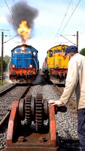 147K views · 476 reactions | “Epic Train Moment! Diesel Locomotives Roar with Fire and Horns ” #locomotive | S Railfans | Facebook