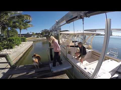 Sliding Boat Boarding Boarding Step