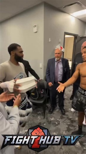 Jaron Ennis 🤝 Uisma Lima #Boxing #EnnisLima 📹: Jaron Ennis | Fight Hub TV