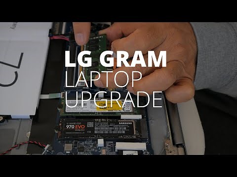 LG GRAM LAPTOP UPGRADE - TO 40GB RAM AND 1.5T SSD STORAGE -Jan 2020