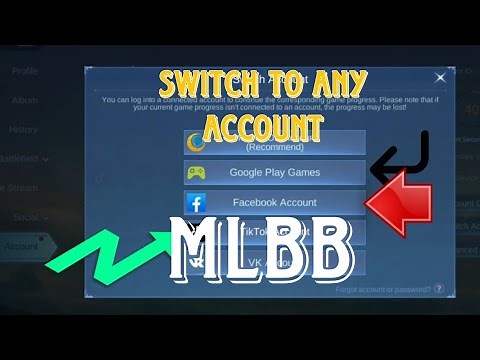 How To Switch Accounts Mobile legends bang bang 2023 || MLBB