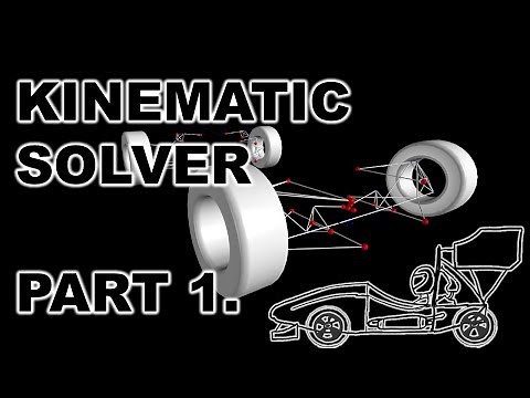 Creating a Kinematic Solver - Suspension Modeling Part 1