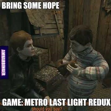 Bring Hope to the Metro #amharbinger #metrolastlightredux #metrolastlight #gaming #xbox #ps5