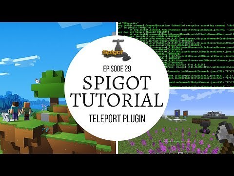Spigot Plugin Development - 29 - Teleport Plugin