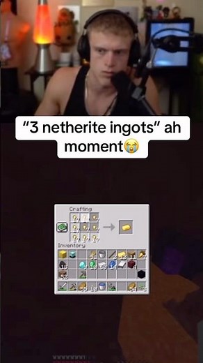 “3 netherite ingots” ah moment😭🙏 || Joe Bartolozzi