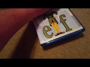Elf (2003) blu ray unboxing