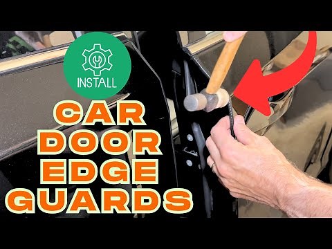 How To Install Car Door Edge Guards and Trim